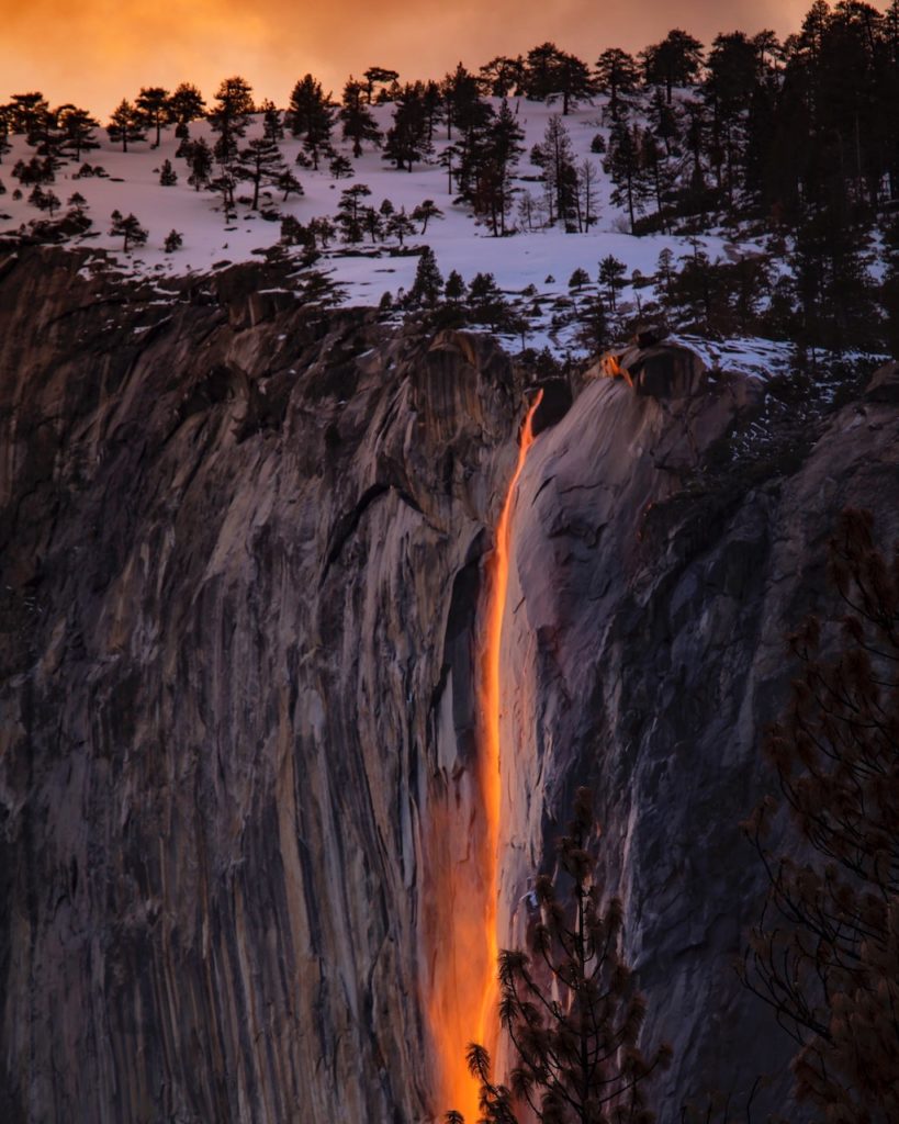 Yosemite 3 Firefall in Yosemite